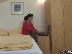 Punished teen takes it hard